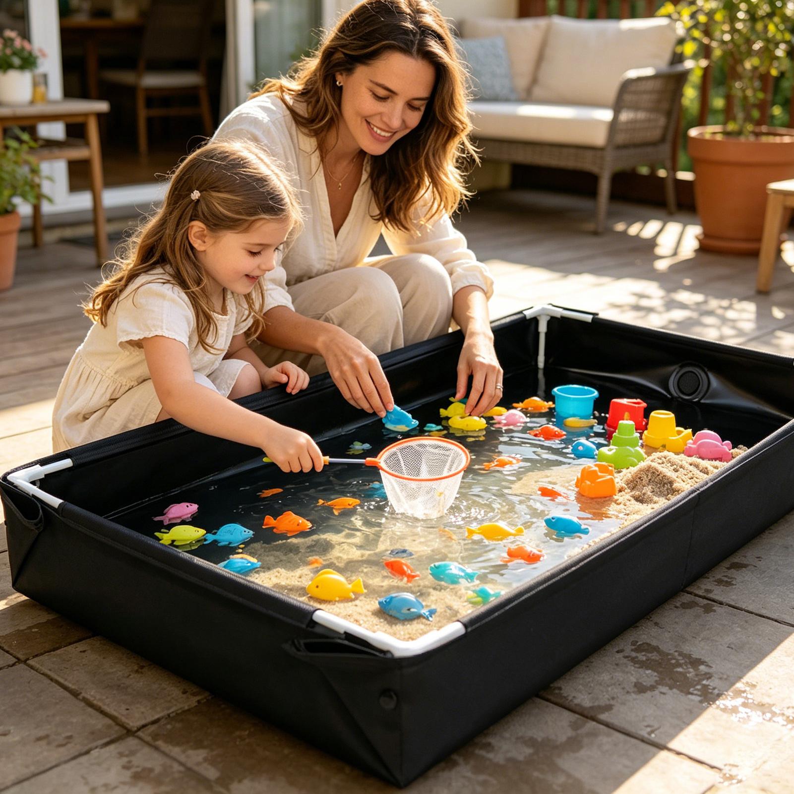 Kolam air dan pasir luar ruang - Kids Outdoor Education ulasan dan harga
