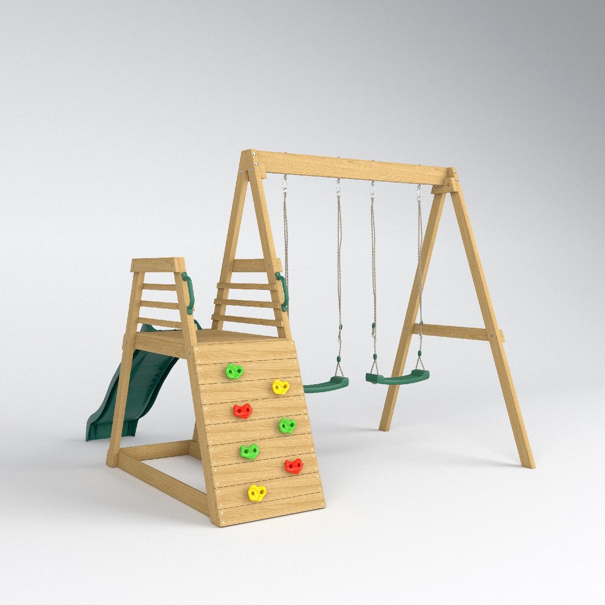 2026 Jungle Gym Slide Swing Ga - Kids Outdoor Garden Set ulasan dan harga