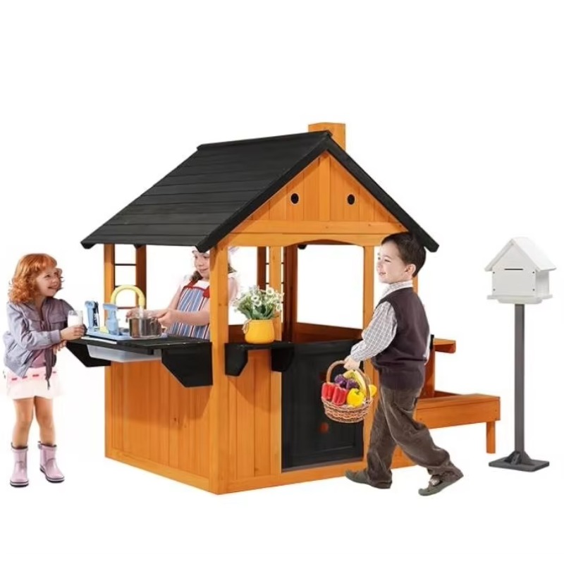 Rumah Mainan Kayu Anak untuk L - Kids Outdoor Sink ulasan dan harga