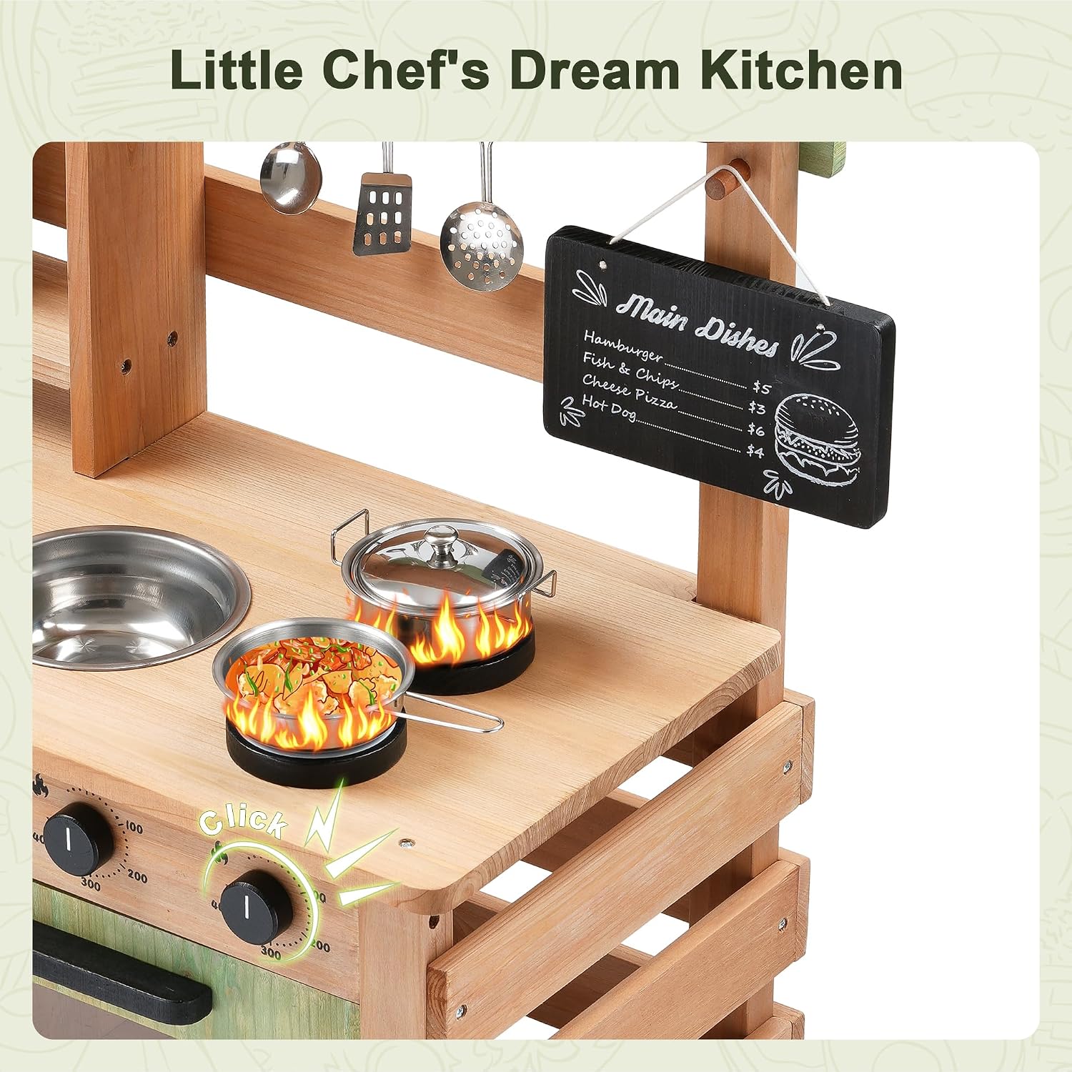 OLLIKIVI Dapur Bermain Luar Ru - Kids Outdoor Sink ulasan dan harga
