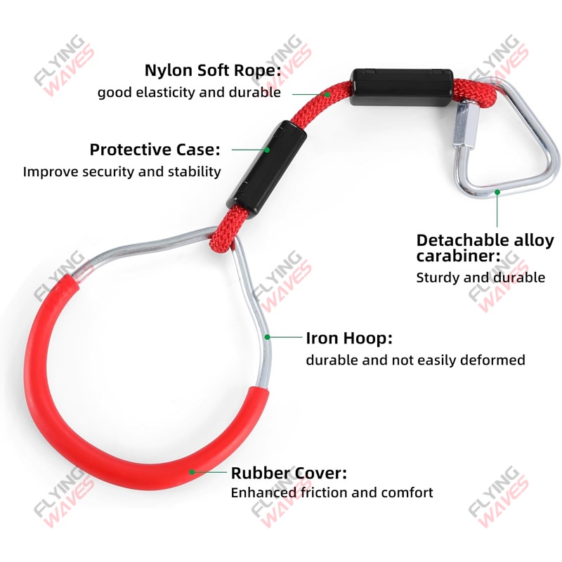 Cincin GYM Gantung Anak-anak B - Kids Outdoor Monkey Bars ulasan dan harga