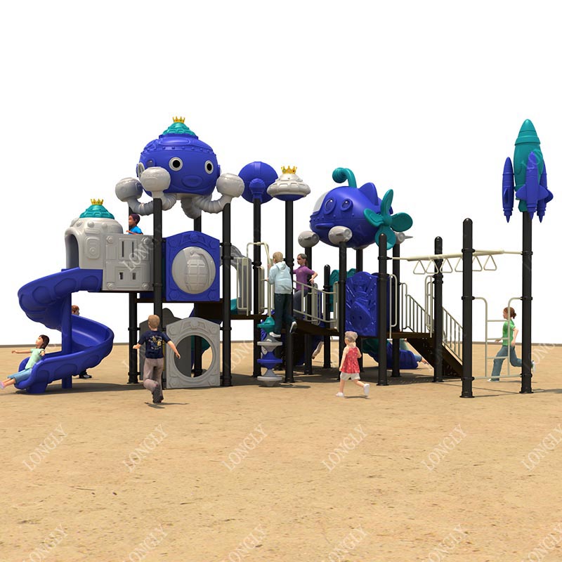 Peralatan Bermain Anak Plastik - Kids Outdoor Monkey Bars ulasan dan harga
