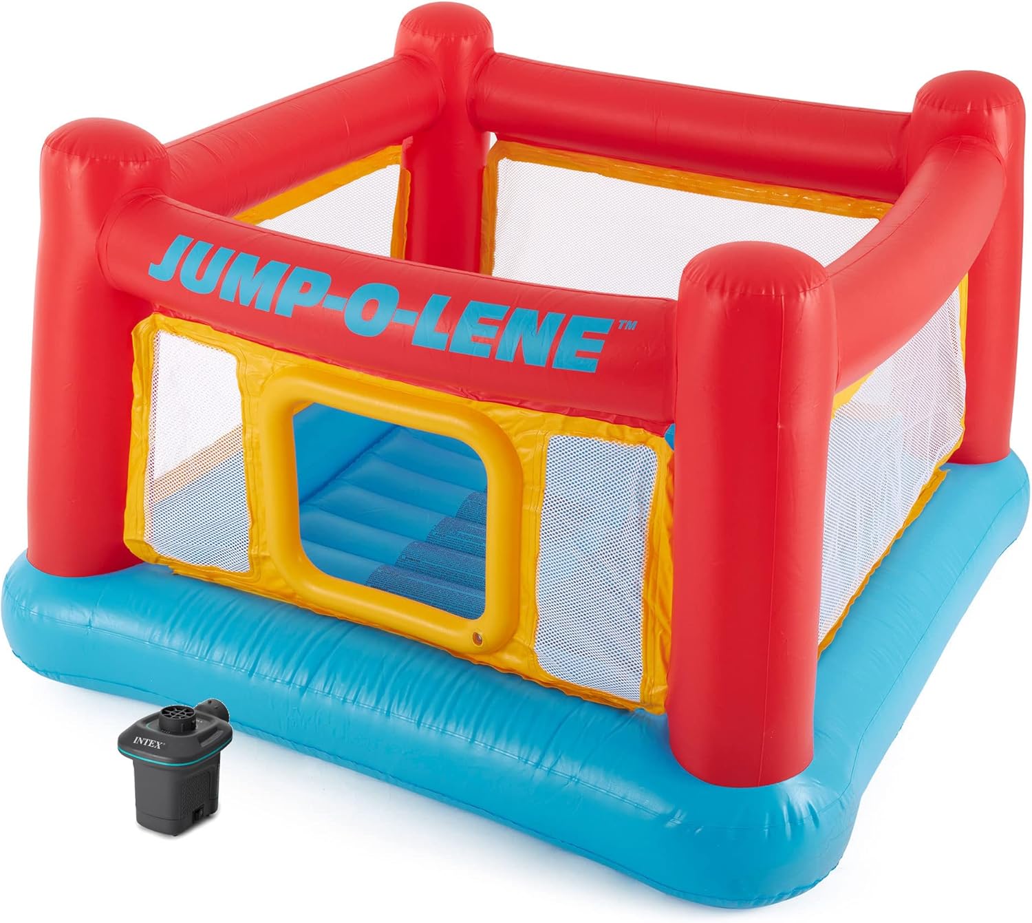Rumah Kastil Loncat Anak Indoo - Kids Outdoor House ulasan dan harga